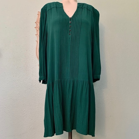 Maeve Galina emerald green dress - Picture 1 of 8